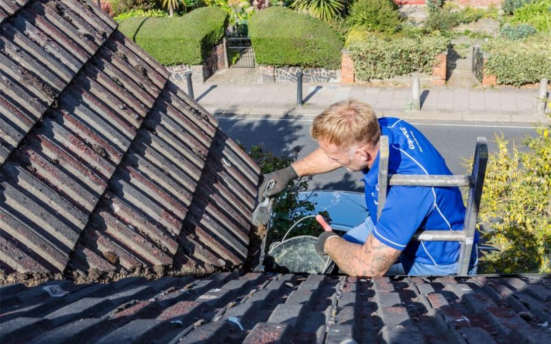 Roof gutters cleaning Roof gutters cleaning